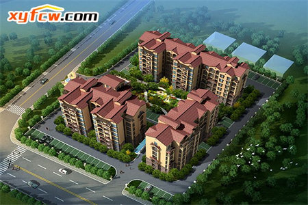 城北雍和府3室2厅1卫116m2简单装修